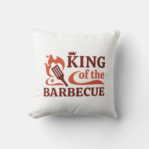 King Of The Barbecue Cushion