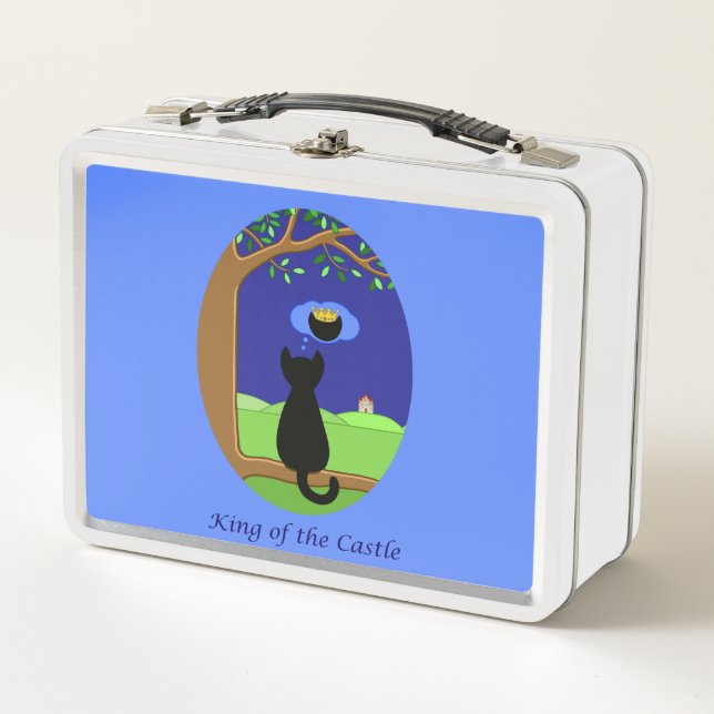 King of the Castle Metal Lunch Box (Front)
