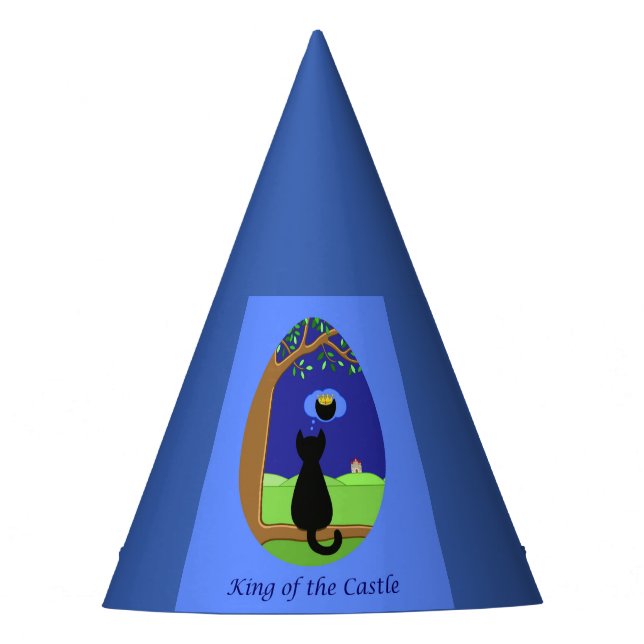 King of the Castle Party Hat (Front)