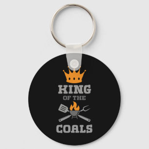 King Of The Coals Grilling Grill Barbecue Meat Bbq Key Ring