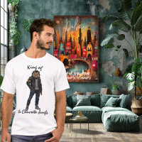 King of the Concrete Jungle Urban Lion T-Shirt