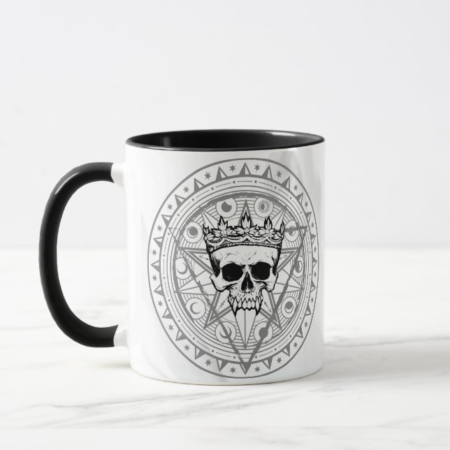King of the Dead: Dark Royal Vampire Sigil Mug (Left)