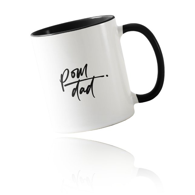 King Of The Fluff: Fancy Script POM DAD Mug (King Of The Fluff: Fancy Script POM DAD Mug)