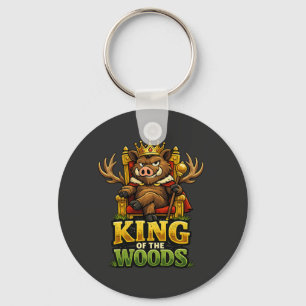 King of the Forest Key Ring