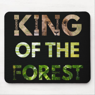 King of the Forest  Mouse Pad