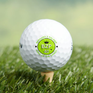 King of the Grass golfer's 40 green gift  Golf Balls