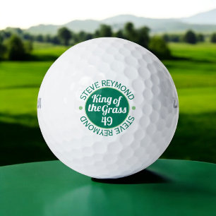 King of the Grass golfer's gift  Golf Balls