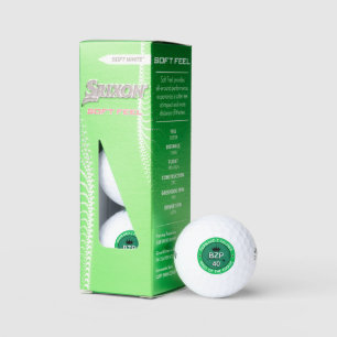 King of the Grass GREEN golfer's 40 gift Golf Balls