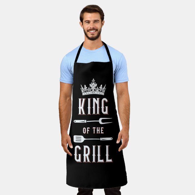 King of the Grill Apron (Worn)