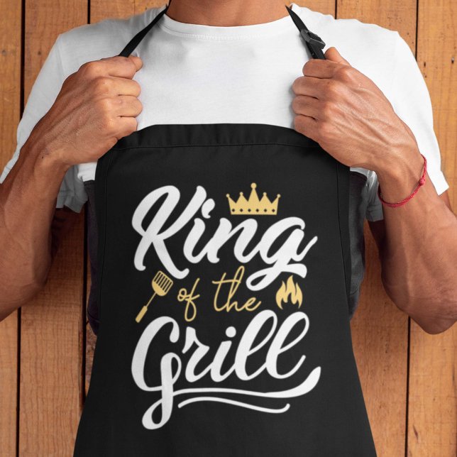 King Of The Grill Apron (Creator Uploaded)