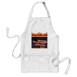 King of the Grill apron