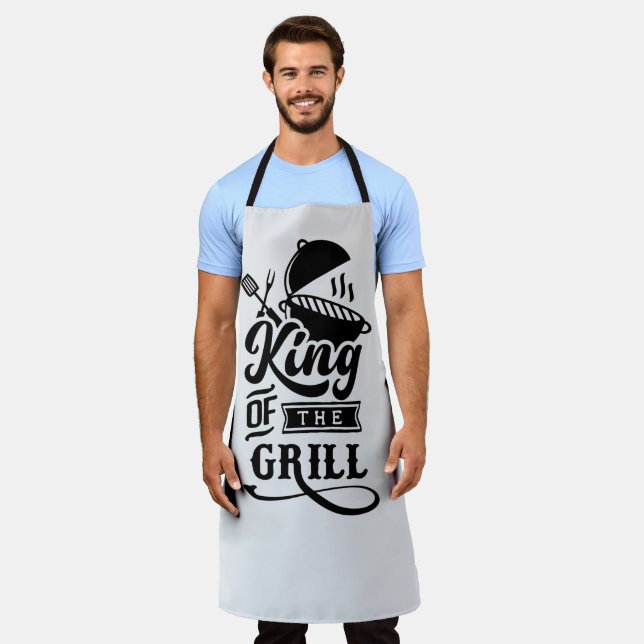 King of the Grill Apron (Worn)