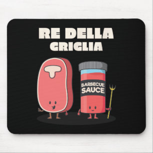 King Of The Grill Bbq Barbecue Grill Mouse Pad