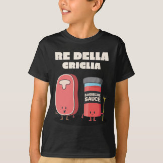 King Of The Grill Bbq Barbecue Grill  T-Shirt