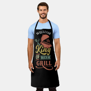 King Of The Grill, Bbq Party Apron