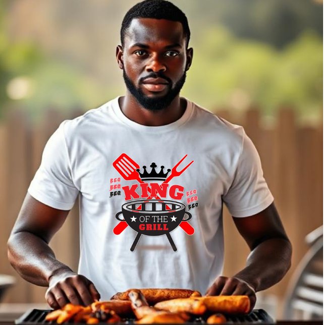 King of the Grill - BBQ T-Shirt (Creator Uploaded)