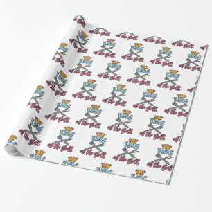 King Of The Grill. Best Grilling Design Idea Wrapping Paper