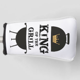 King Of The Grill, Black Gold Crown Golf Head Cover