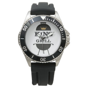 King Of The Grill, Black Gold Crown Watch