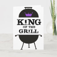 King Of The Grill, Black Purple Crown