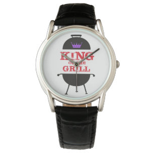 King Of The Grill, Black Purple Crown Red Watch