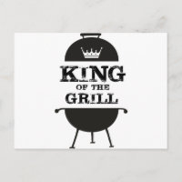 King Of The Grill, Black White Crown