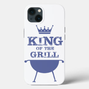 King Of The Grill, Blue iPhone 13 Case