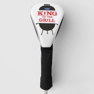 King Of The Grill, Blue Crown Red Golf Head Cover