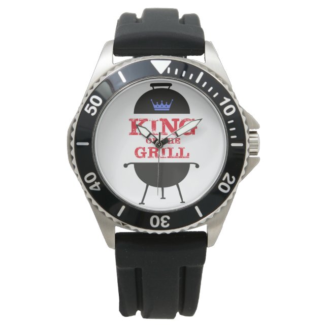 King Of The Grill, Blue Crown Red Watch (Front)