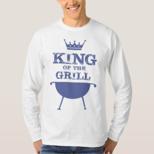 King Of The Grill, Blue T-Shirt