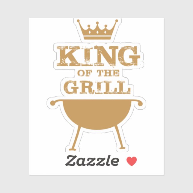 King Of The Grill, Gold (Sheet)