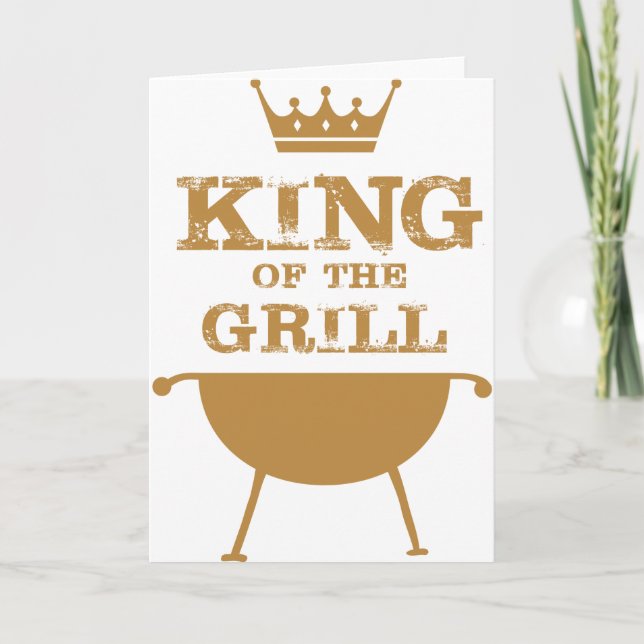 King Of The Grill, Gold Card (Front)
