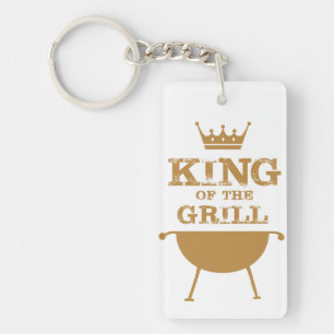 King Of The Grill, Gold Key Ring