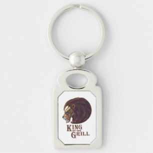 King of the Grill Key Ring