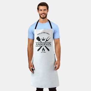King of the Grill Personalised BBQ Apron