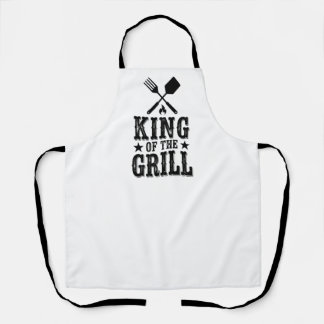 King of The Grill Personalised BBQ Master Apron