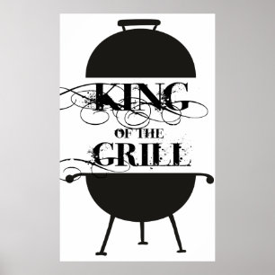 King Of The Grill Poster