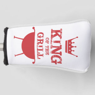 King Of The Grill, Red Golf Head Cover