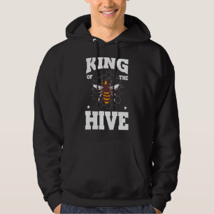King Of The Hive Beekeeper Bee  Honey 1 Hoodie