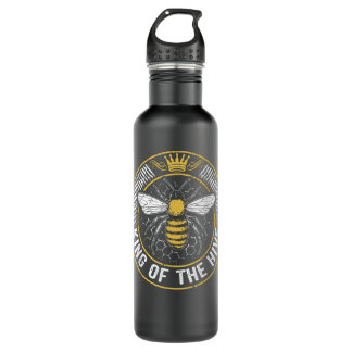 King Of The Hive Beekeeper Bee Lover Honey 710 Ml Water Bottle