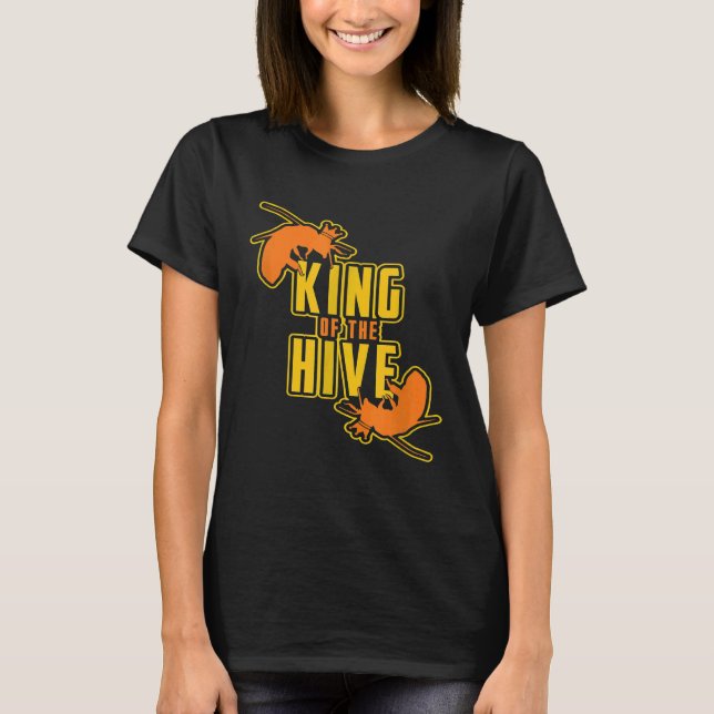 King Of The Hive Beekeeper T-Shirt (Front)