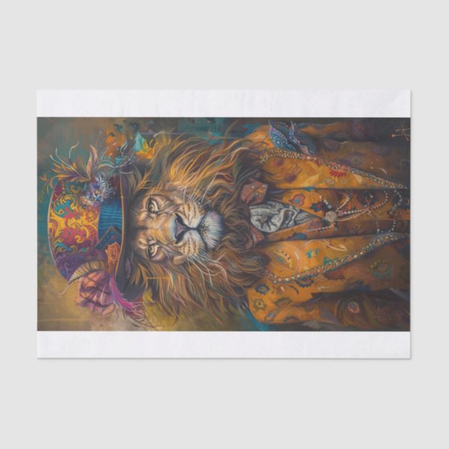 King of the Jungle10 Tissue Paper (Front)