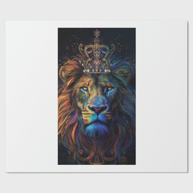 King of the Jungle1 Third Edition  Wrapping Paper (Flat)