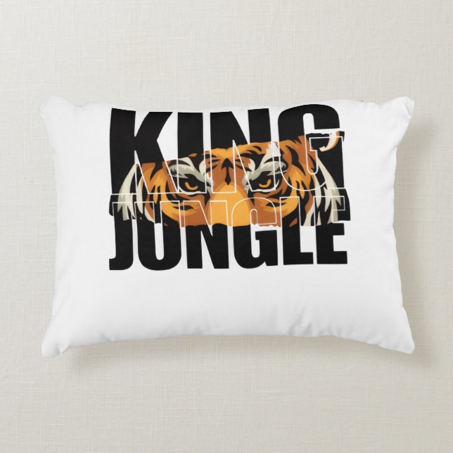 King of the Jungle Decorative Cushion (Front)