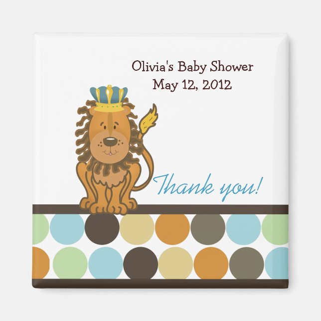 King of the Jungle Favour Magnet (Front)