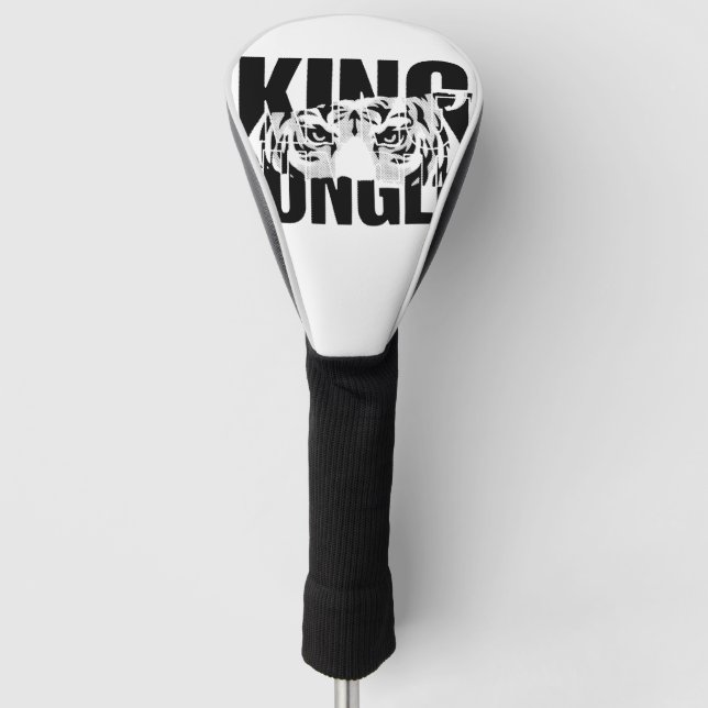 King of the Jungle Golf Head Cover (Front)