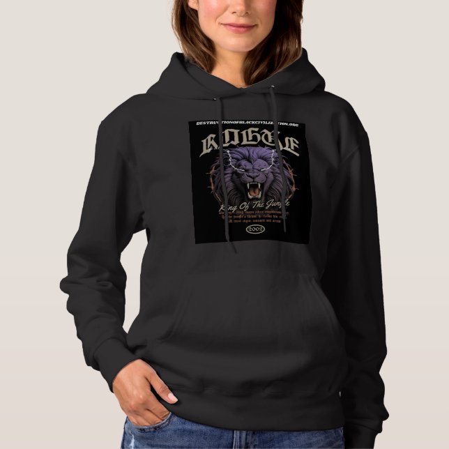 KING OF THE JUNGLE HOODIE (Front)