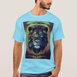King of the Jungle: Lion Tattoo T-Shirt