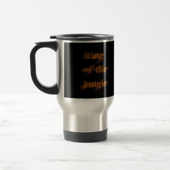 King of the Jungle Travel Mug (Left)