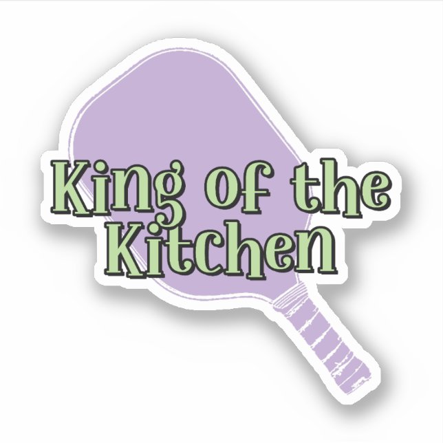 King of the Kitchen Pickleball Paddle (Front)